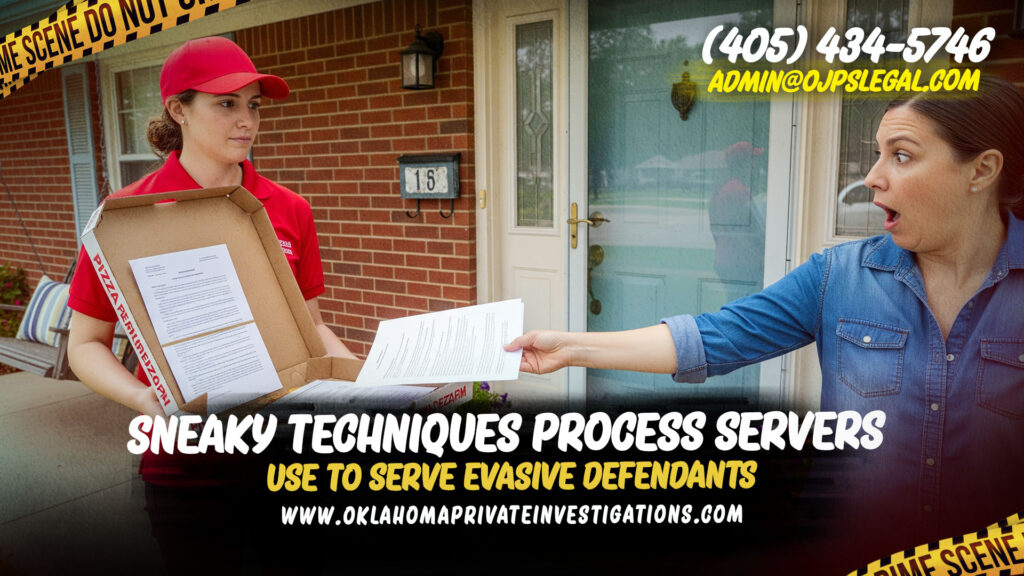 Sneaky Techniques Process Servers Use to Serve Evasive Defendants | Process Service in OKC