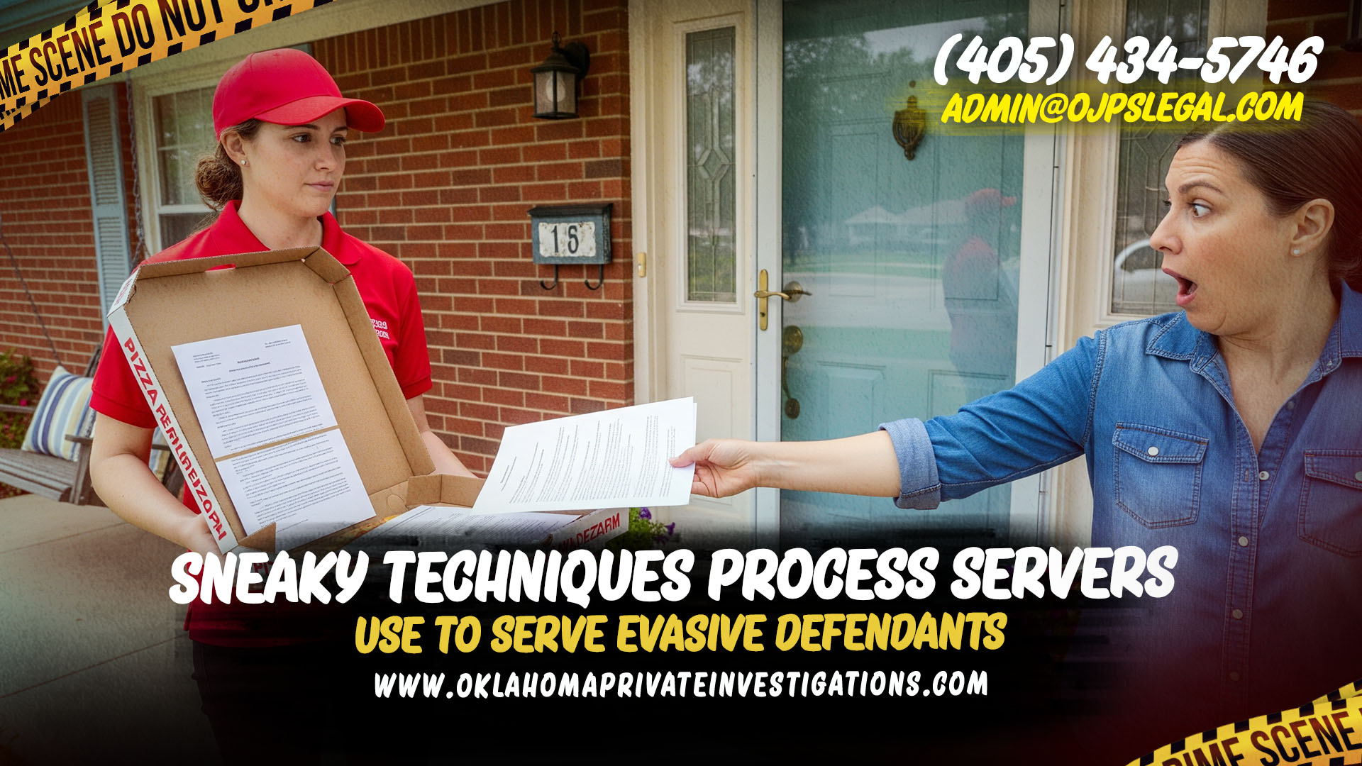 Sneaky Techniques Process Servers Use to Serve Evasive Defendants | Process Service in OKC