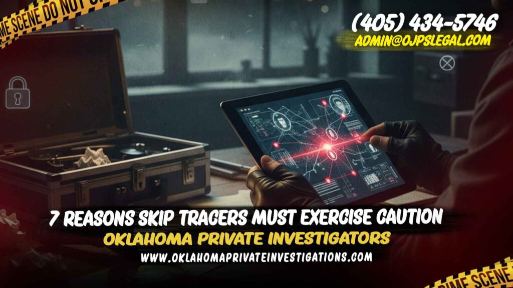 7 Reasons Skip Tracers Must Exercise Caution | Oklahoma Private Investigators