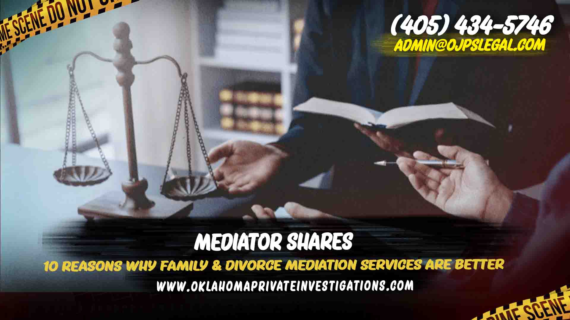 reasons why family & divorce mediation services are better