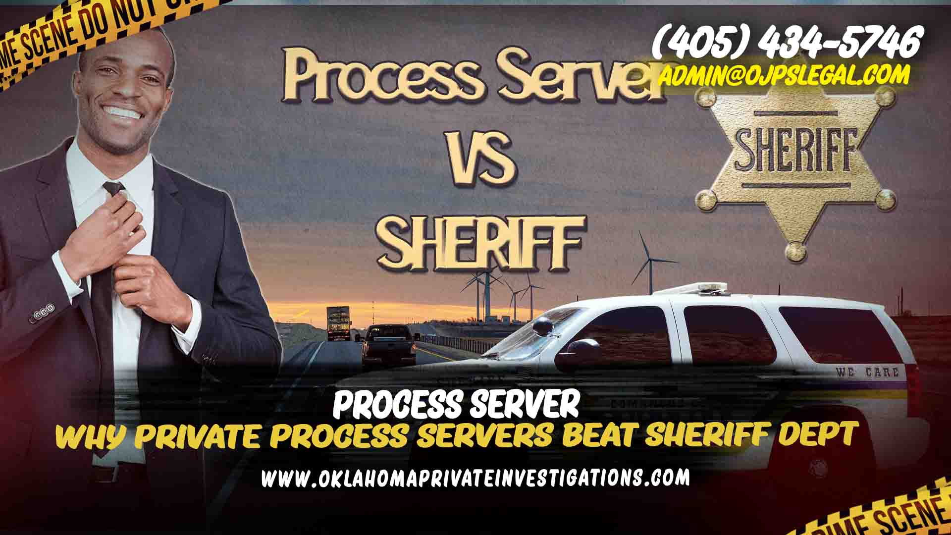 Private Process Servers Beat Sheriff Dept