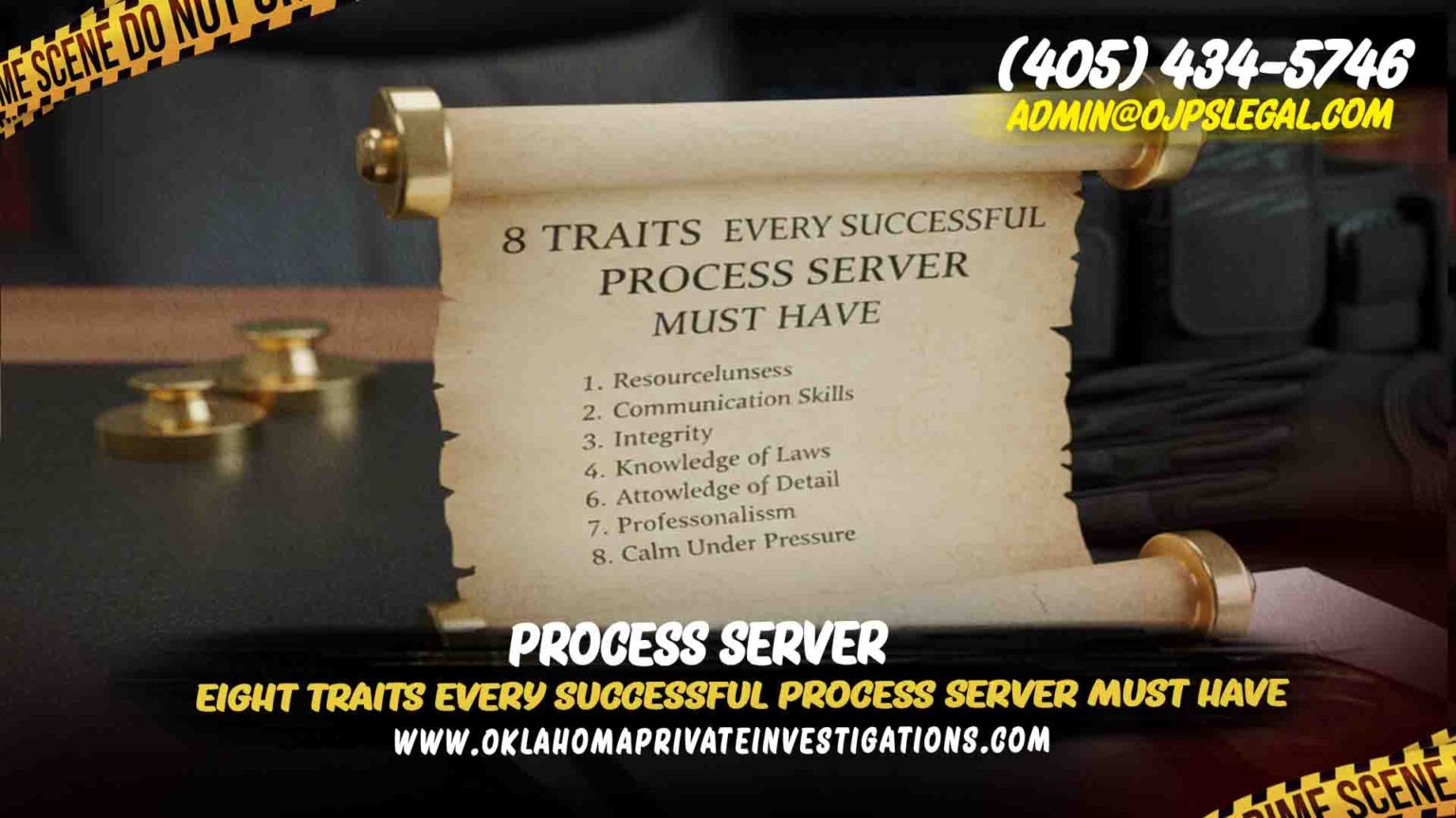 Eight Traits Every Successful Process Server Must Have