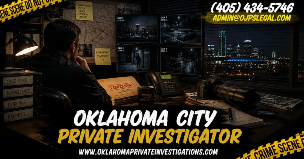 Private Investigator Role in Oklahoma