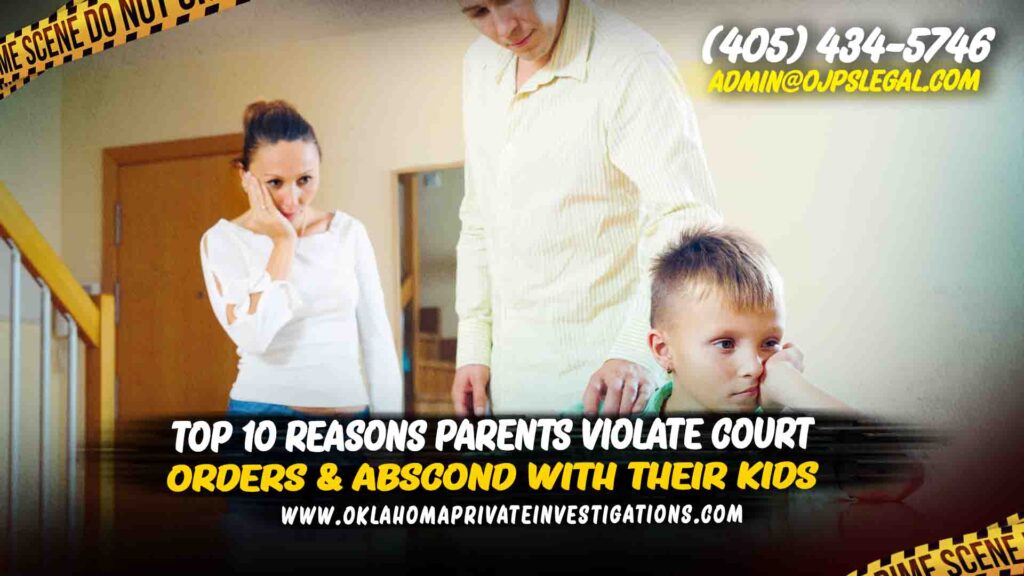 Orders & Abscond with Their Kids
