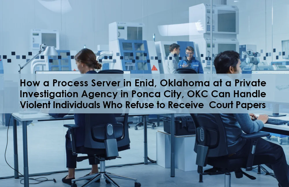 Oklahoma at a Private Investigation Agency in Ponca City
