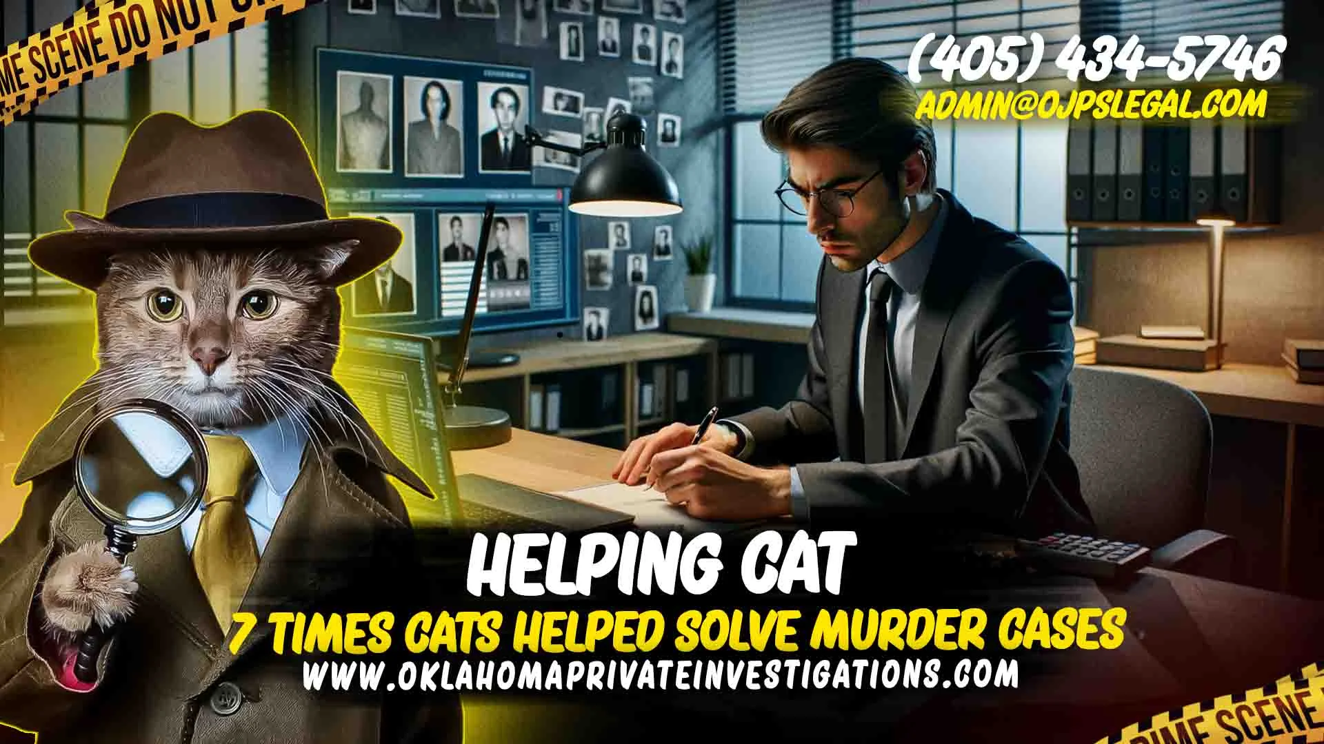 Cat Helped Solve Murder case