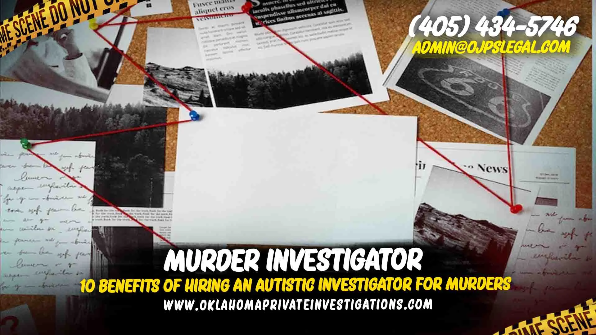 Autistic PI for Murder Investigations
