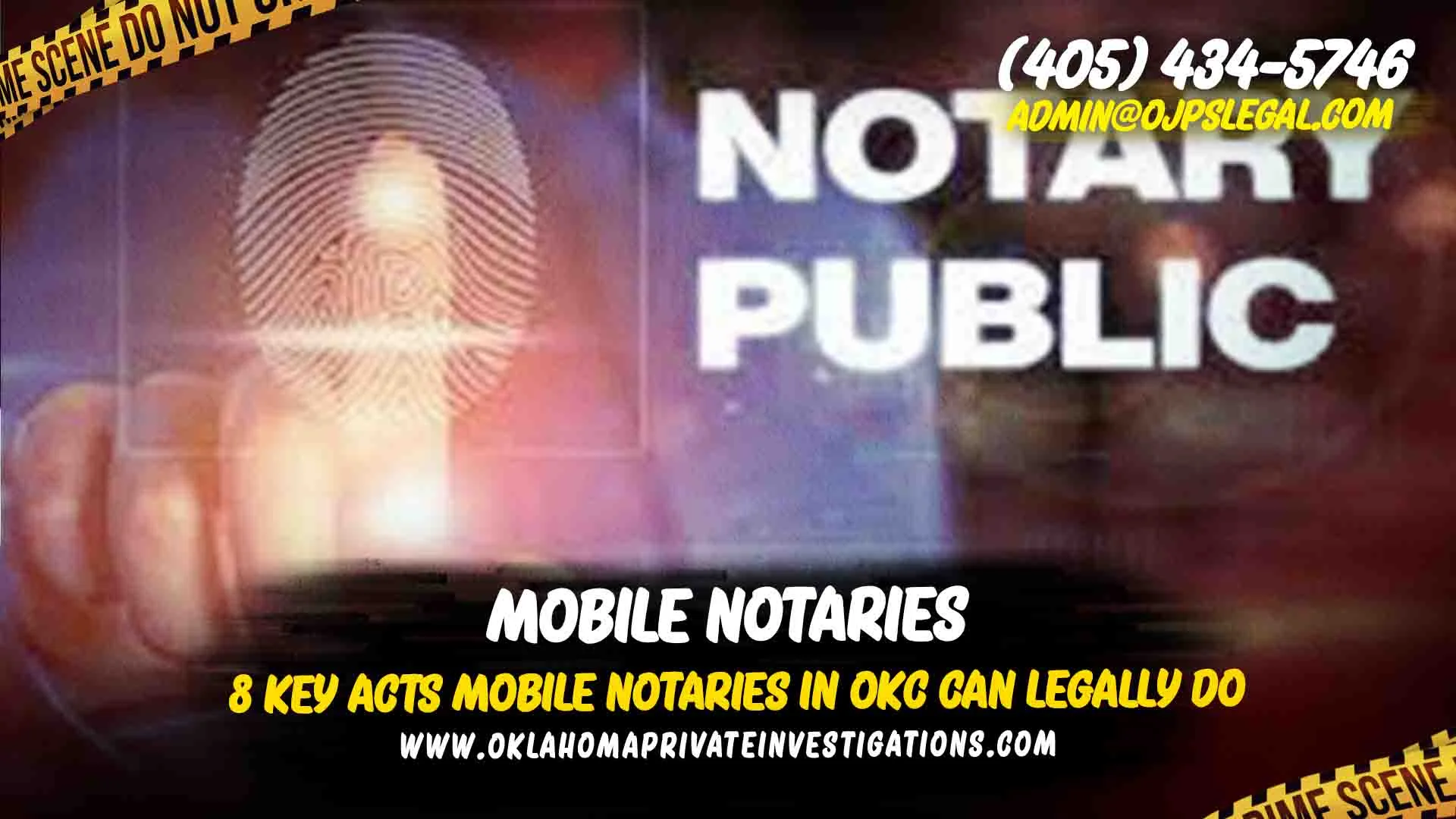 Mobile Notaries legally do