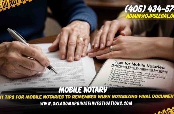 Notarizing Final Documents