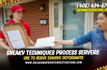 Sneaky Techniques Process Servers Use to Serve Evasive Defendants | Process Service in OKC